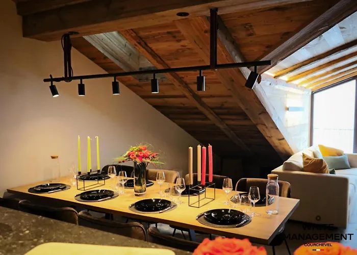 Grandes Bosses - Beau Penthouse Au Charme Montagnard Mae-5844 쿠쉐벨