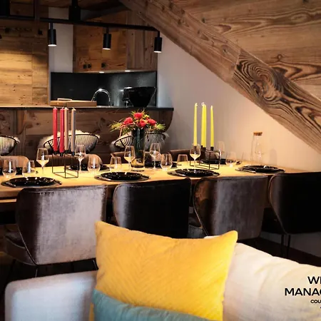 Grandes Bosses - Beau Penthouse Au Charme Montagnard Mae-5844