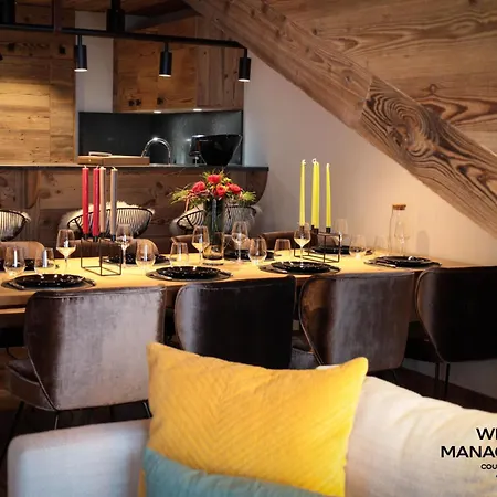 Grandes Bosses - Beau Penthouse Au Charme Montagnard Mae-5844 Lejlighed Courchevel