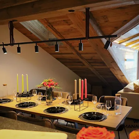 Grandes Bosses - Beau Penthouse Au Charme Montagnard Mae-5844