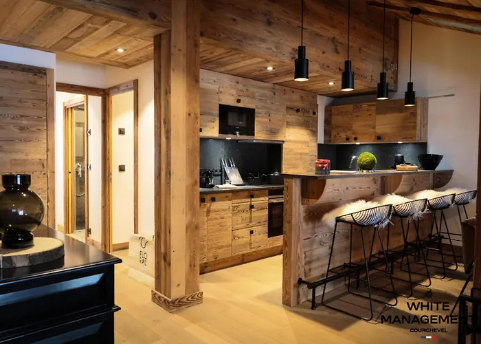 Grandes Bosses - Beau Penthouse Au Charme Montagnard Mae-5844 Lejlighed Courchevel